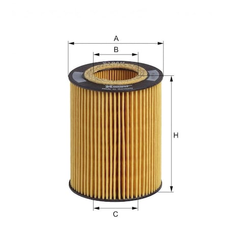 Hengst Oil Filter, E106Hd34 E106HD34